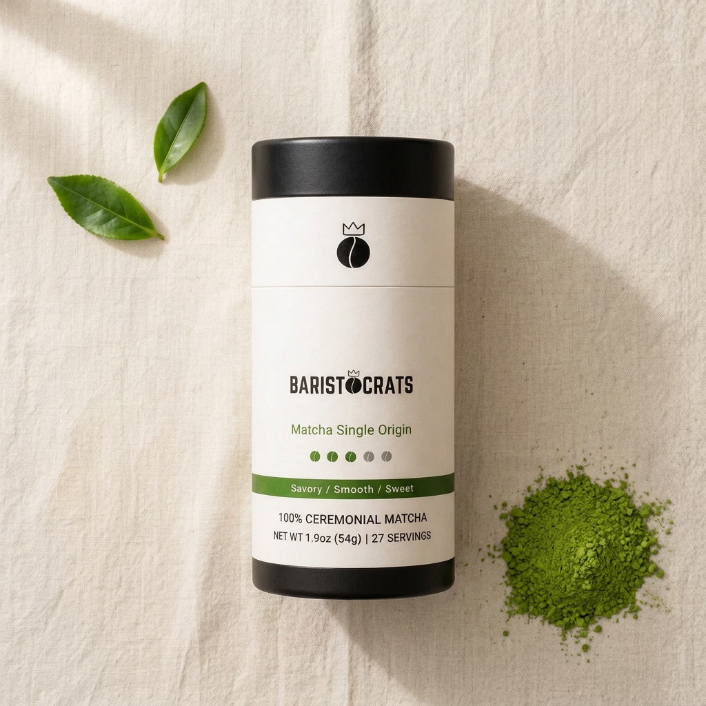 Matcha Single Origin hero draft