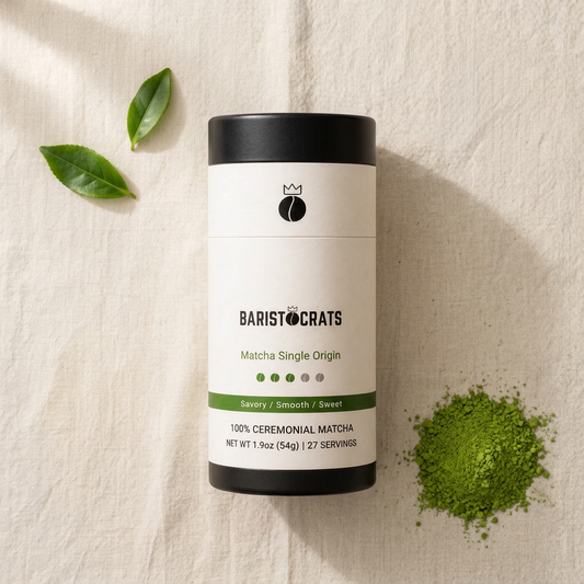 Matcha Single Origin hero draft